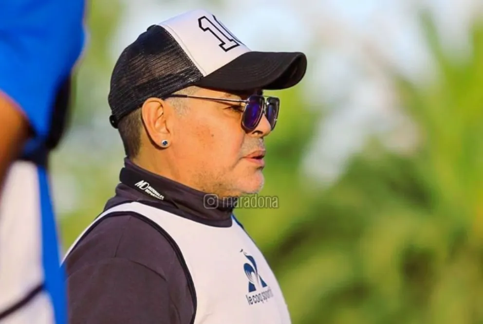 Diego Maradona. Fuente: (Instagram)