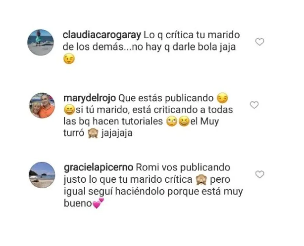 ¿Crisis en la Pareja? (Fuente: Instagram)