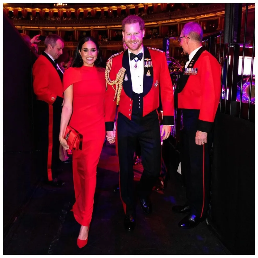 Meghan y Harry. Fuente (Instagram)