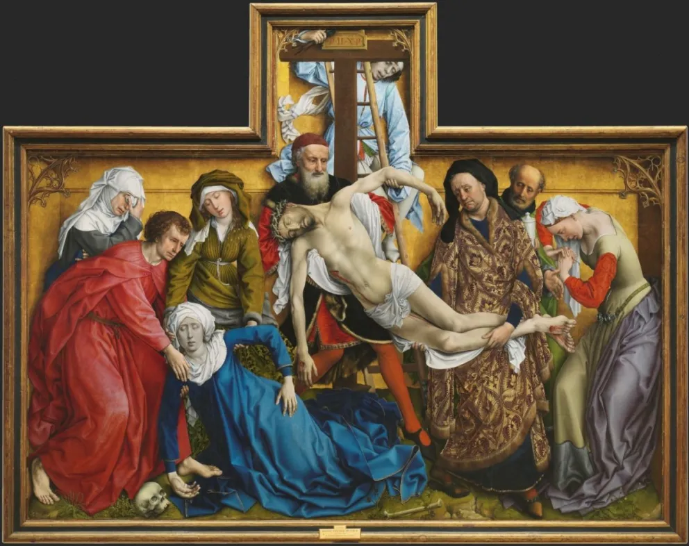 El descendimiento, de Rogier van der Weyden (Museo del Prado)