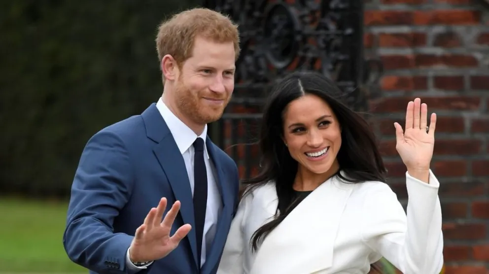 El príncipe Harry y Meghan Markle. Fuente: Twitter