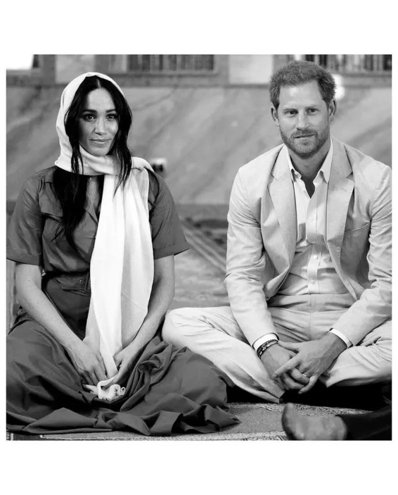 Meghan y Harry. Fuente (Instagram)