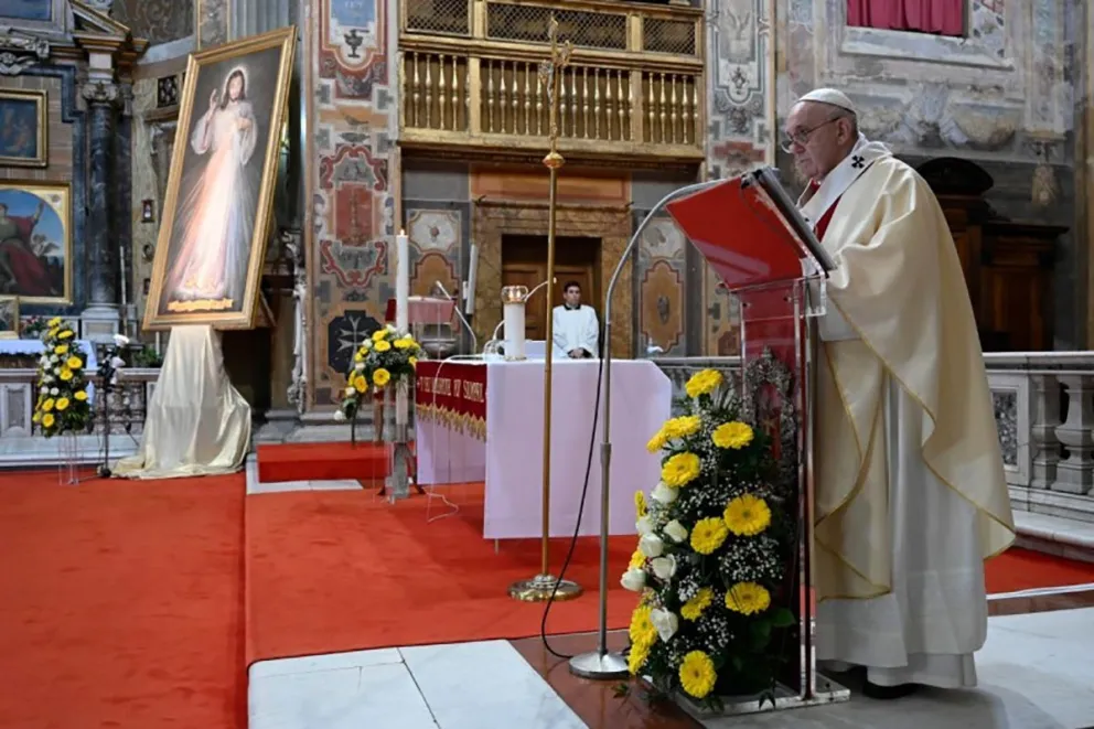 Fiesta de la Divina Misericordia: emotivas palabras del papa Francisco