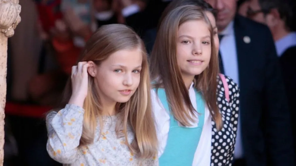 Leonor y Sofía (Fuente Instagram). 
