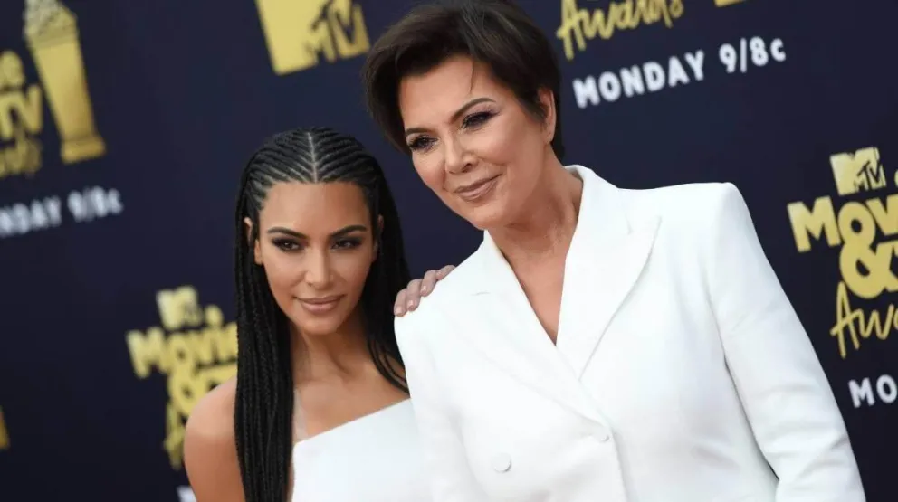 Kim Kardashian y Kris Jenner. Fuente: Twitter
