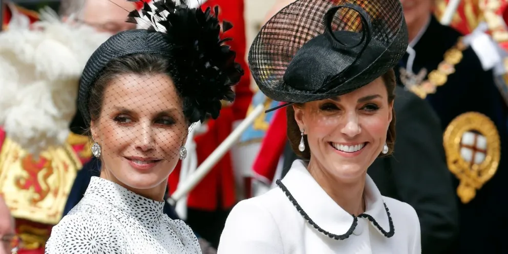Letizia Ortiz y Kate Middleton (Fuente Instagram). 