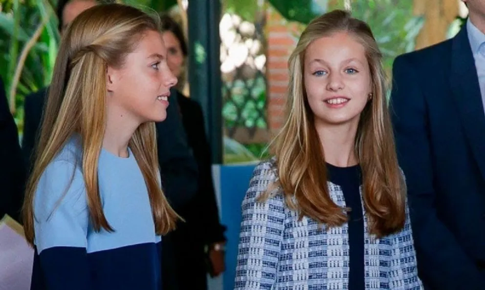 Leonor y Sofía (Fuente Instagram). 