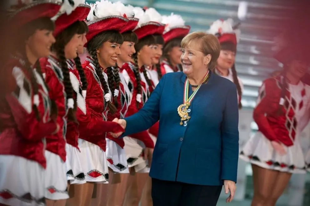 Angela Merkel. Fuente (Instagram)