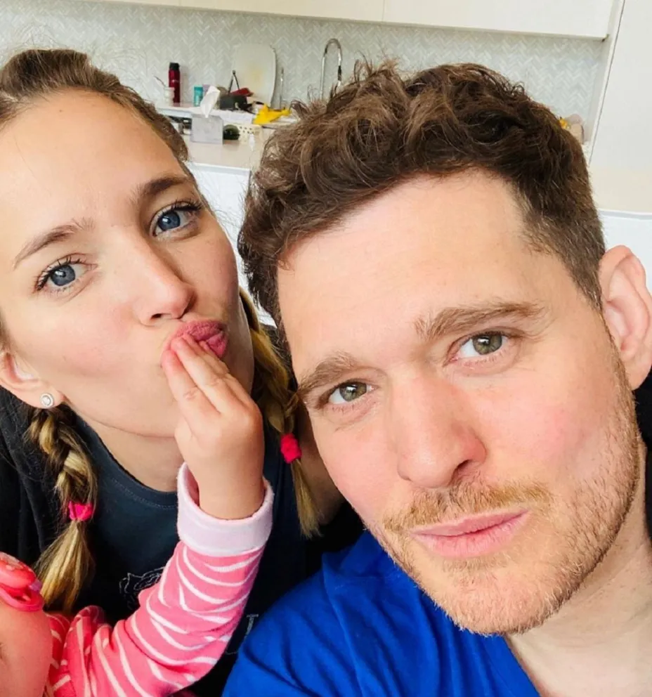 Lopilato y Bublé (Fuente: Instagram)
