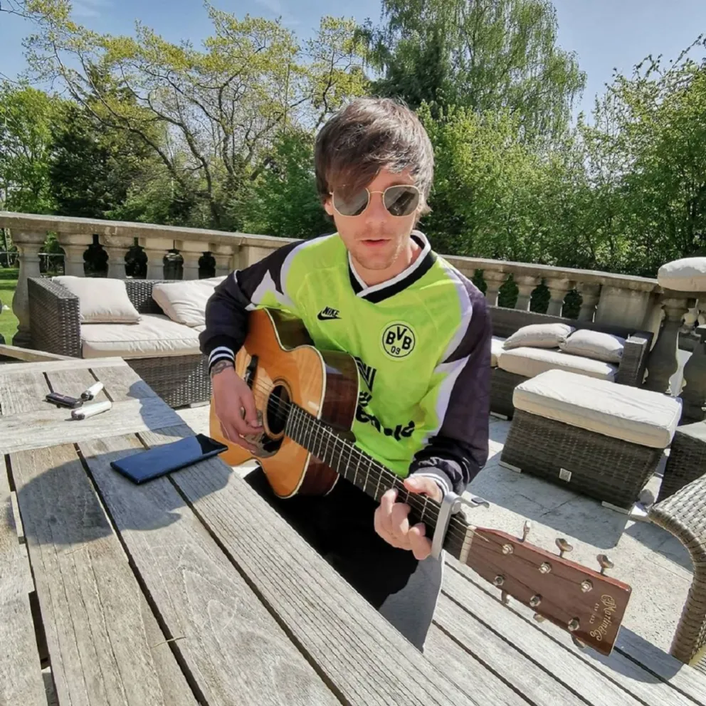 Louis Tomlinson (Fuente Instagram). 