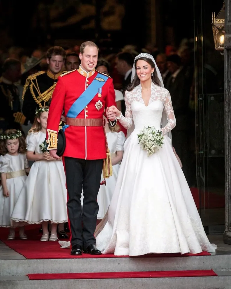 El príncipe William y Kate Middleton. Fuente: Twitter