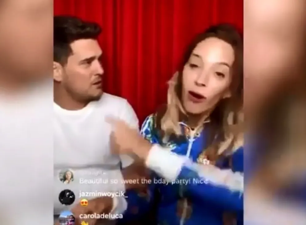 Luisana Lopilato y Michael Bublé. Fuente: (Instagram)