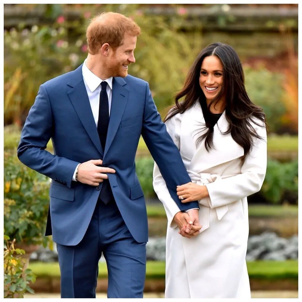 El príncipe Harry y Meghan Markle. Fuente: Twitter