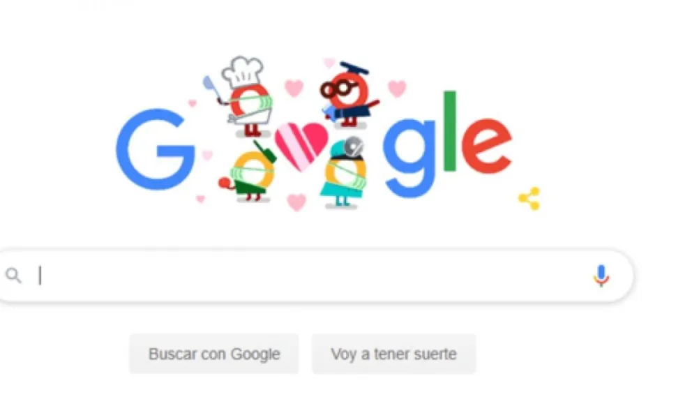 Google agradece a todos los que están ayudando durante el coronavirus