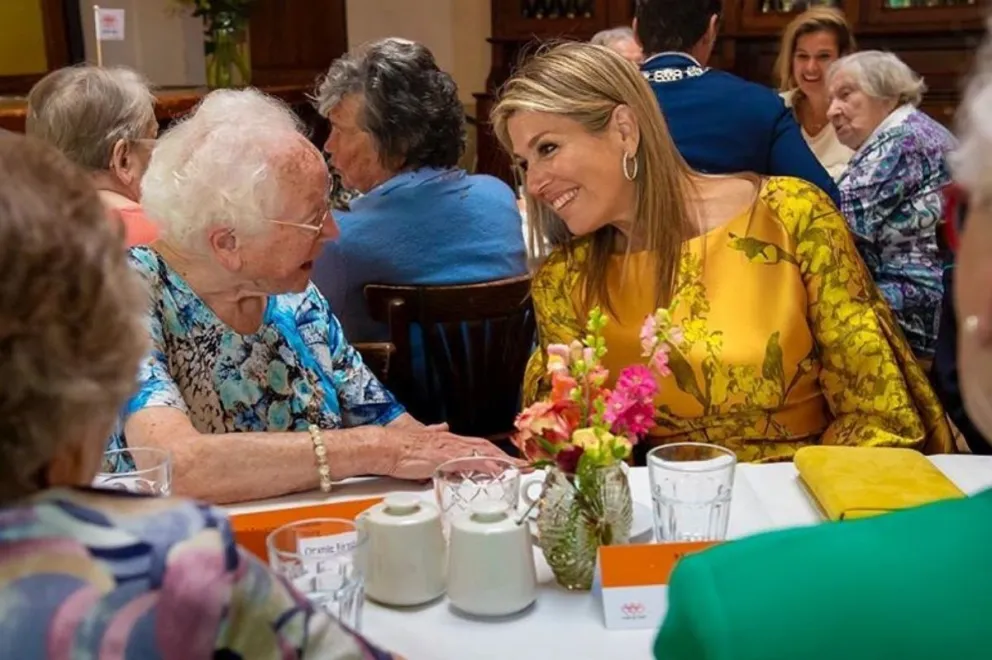Reina Máxima de Holanda (Fuente Instagram). 