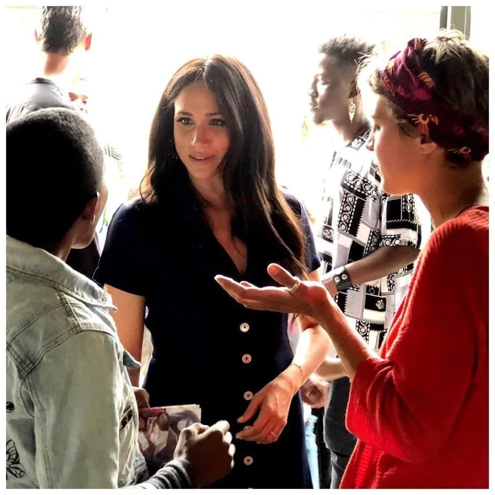 Meghan Markle. Fuente: Twitter