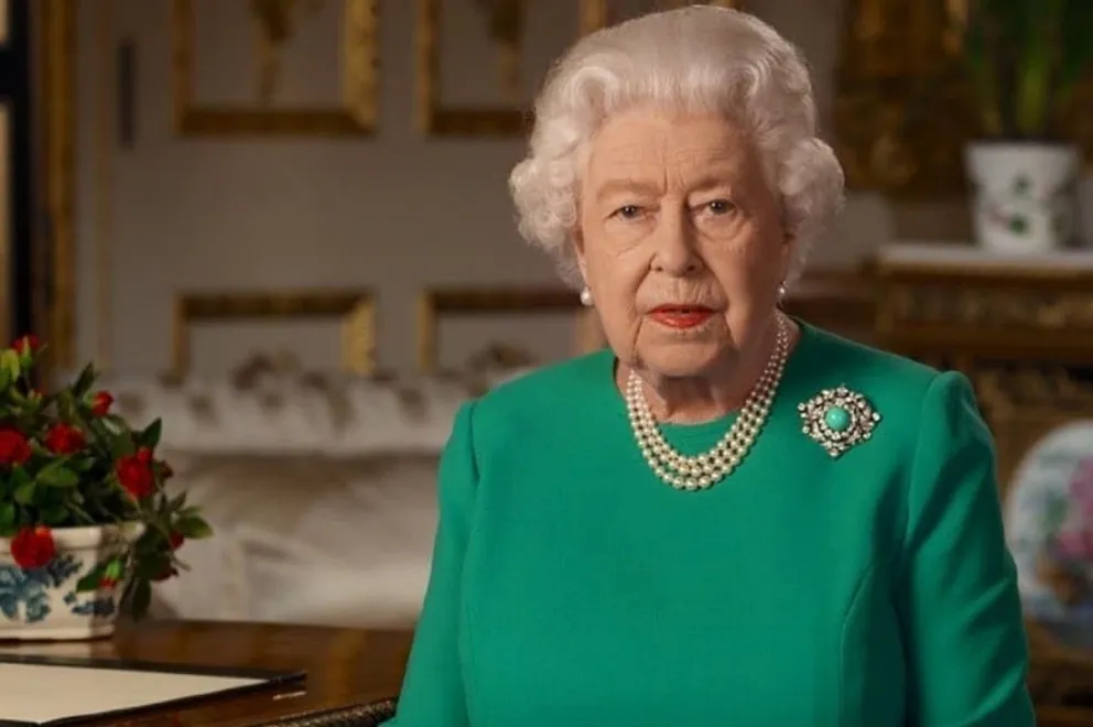 La reina Isabel II (Fuente Instagram). 