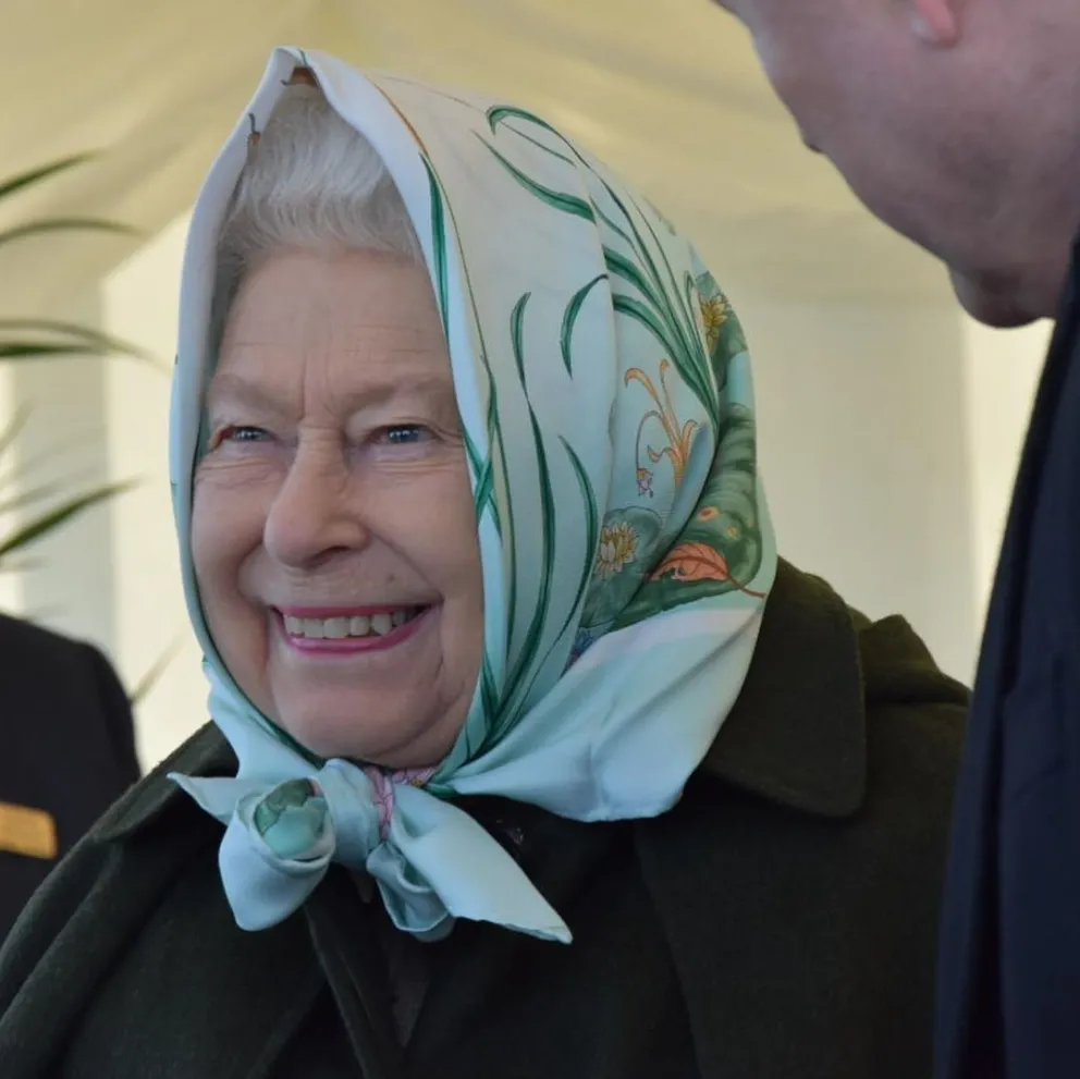 La Reina Isabel. Fuente: Instagram