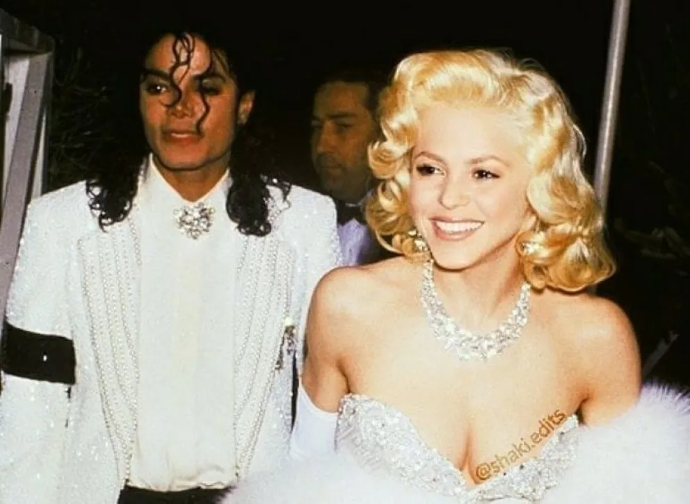 El "Rey del Pop" y su barbijo (Fuente:Instagram)