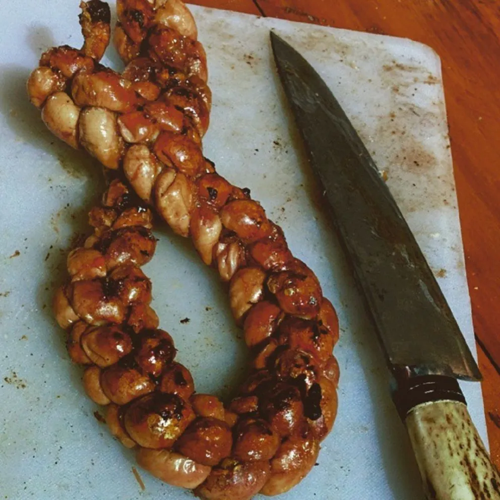 Chinchulin trenzado (Fuente: Instagram)