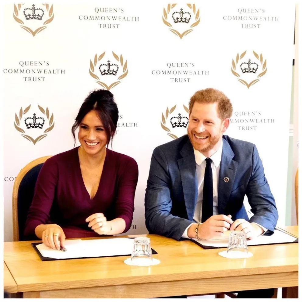 El príncipe Harry y Meghan Markle. Fuente: Twitter