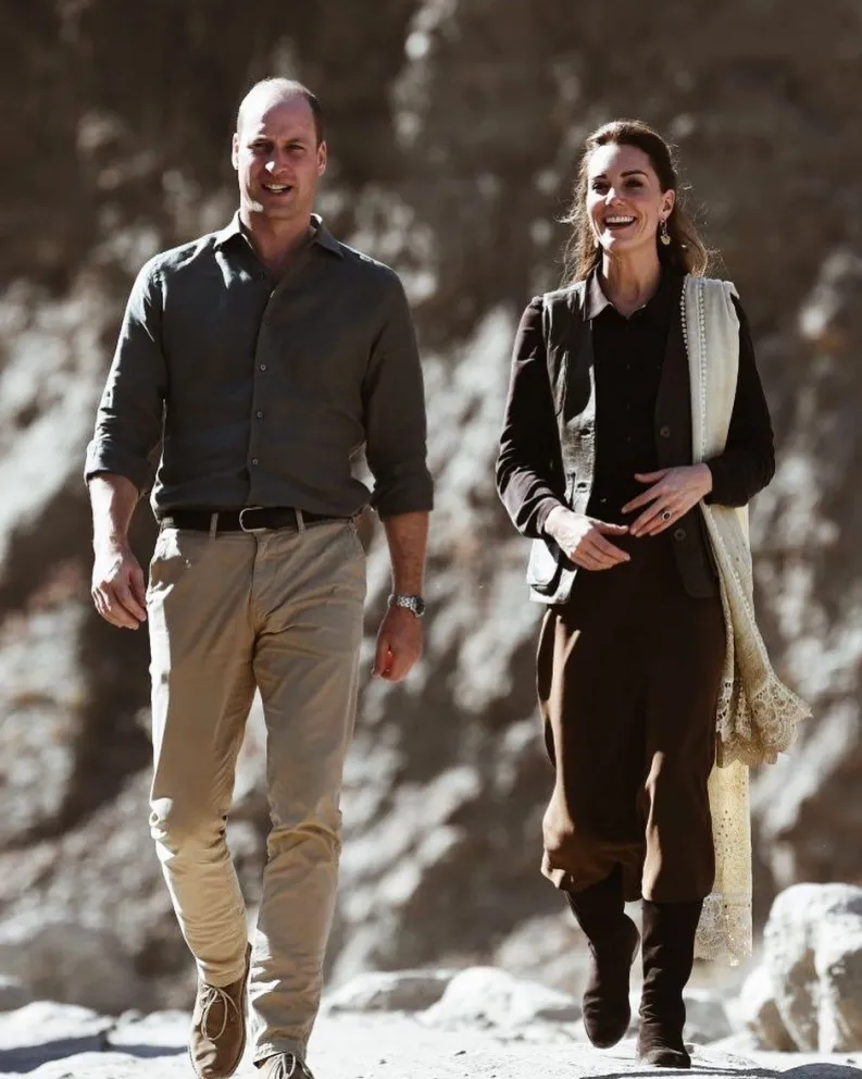 El príncipe William y Kate Middleton. Fuente: Twitter
