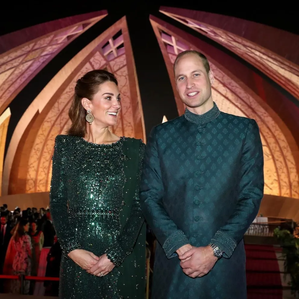 El príncipe William y la duquesa Kate Middleton. Fuente: Instagram