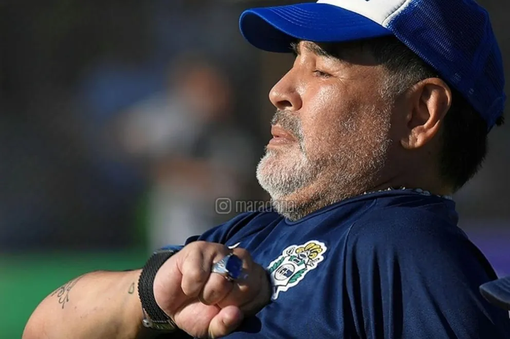 Diego Maradona (Fuente Instagram).