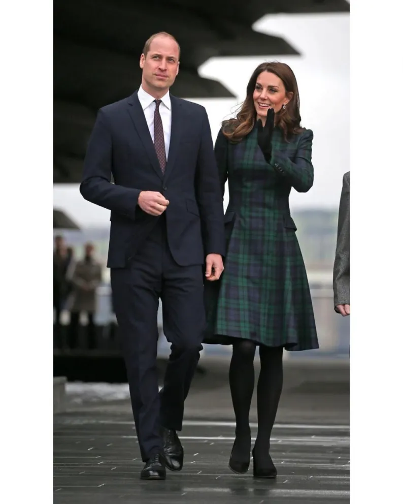 El príncipe William y la duquesa Kate Middleton. Fuente: Instagram