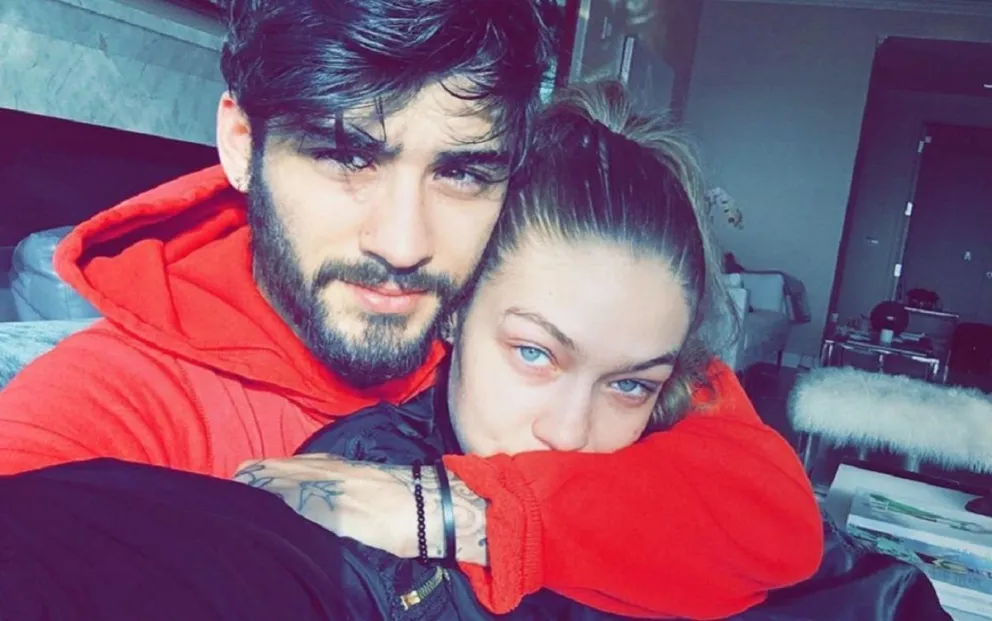 Zayn Malek y Gigi Hadid (Fuente: Instagram)