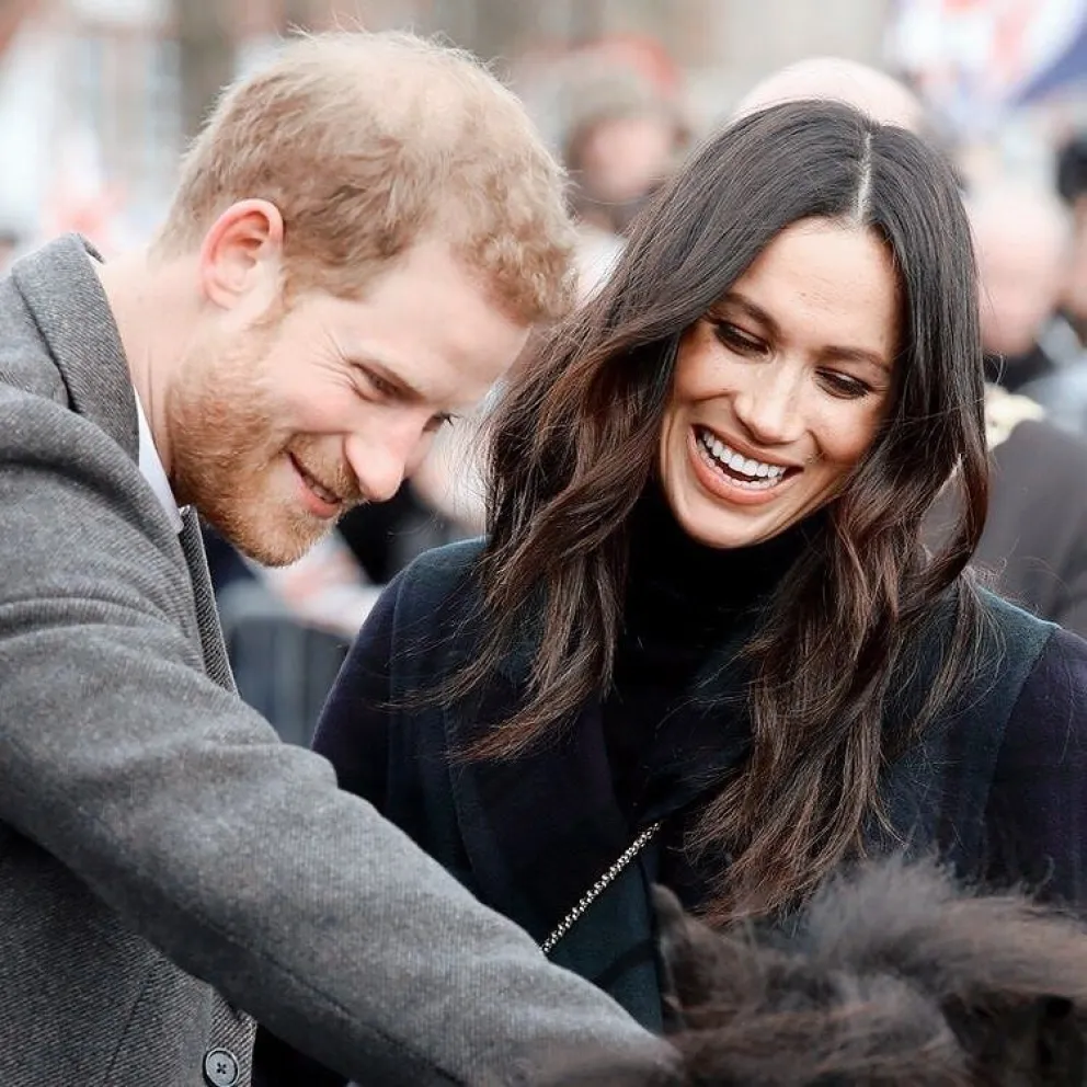 El príncipe Harry y Meghan Markle. Fuente: Twitter