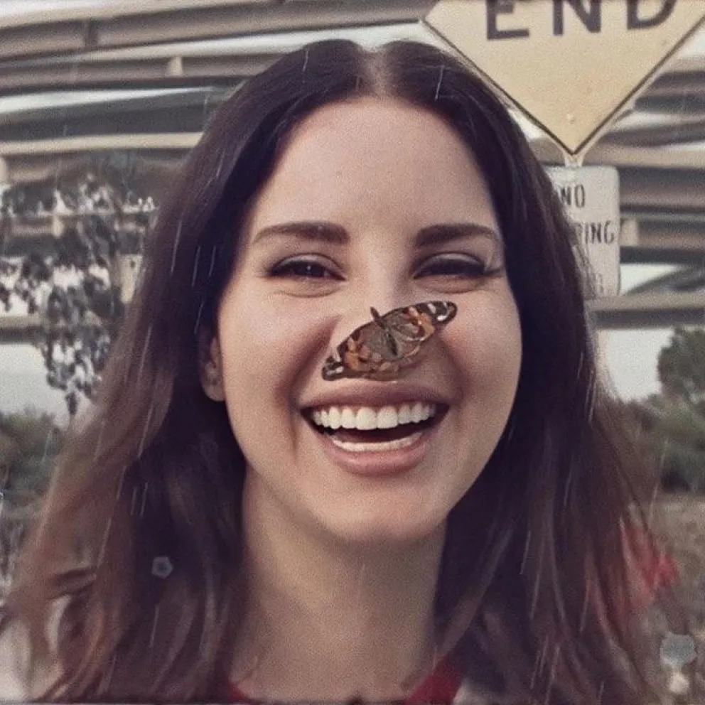 Lana Del Rey. Fuente: Twitter