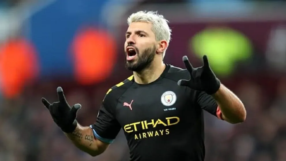 Sergio Agüero Fuente: (Twitter)
