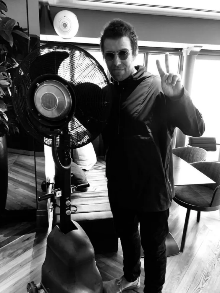 Liam Gallagher. Fuente (Twitter)