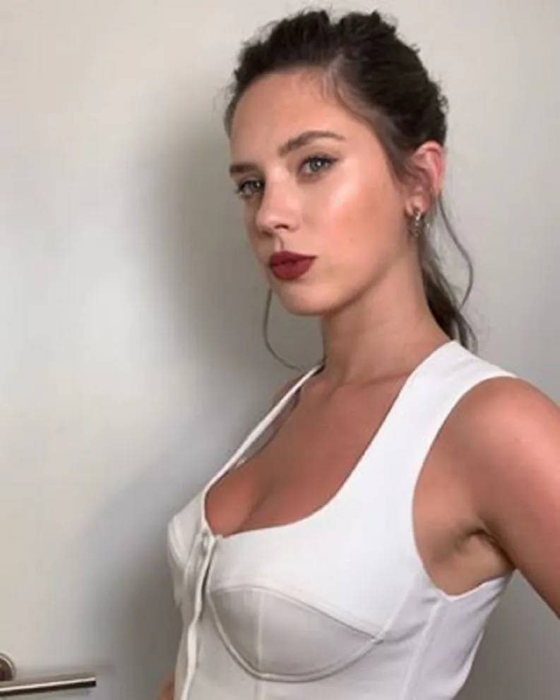 Delfina Chávez y una jugada foto (Fuente:Instagram)