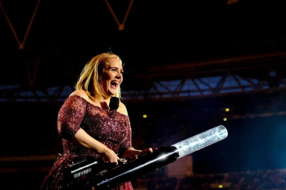 Adele. Fuente (Instagram)