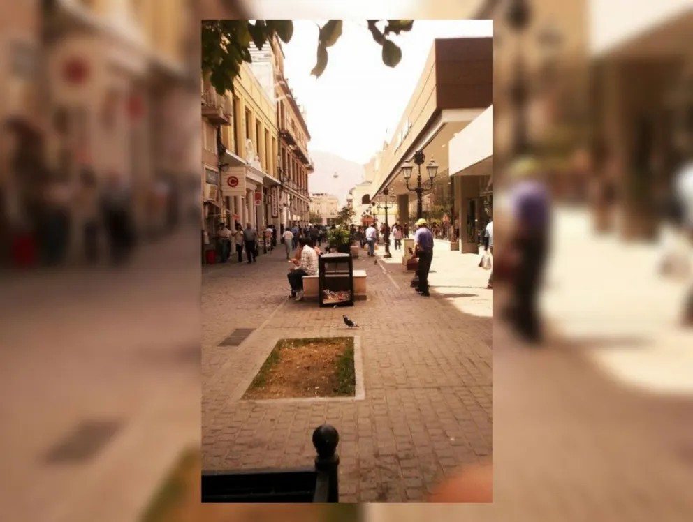 Peatonal de Salta. Fuente: twitter