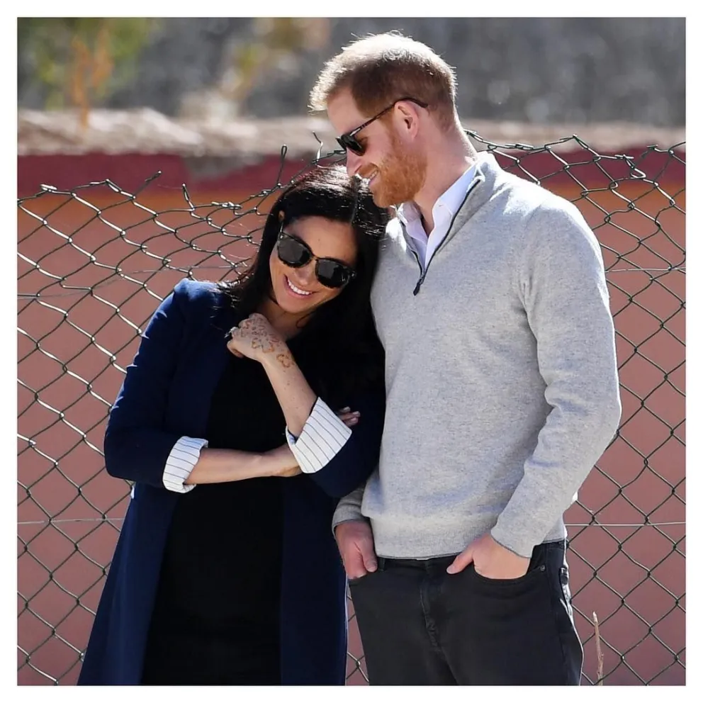 El Príncipe Harry y Meghan Markle. Fuente: Twitter