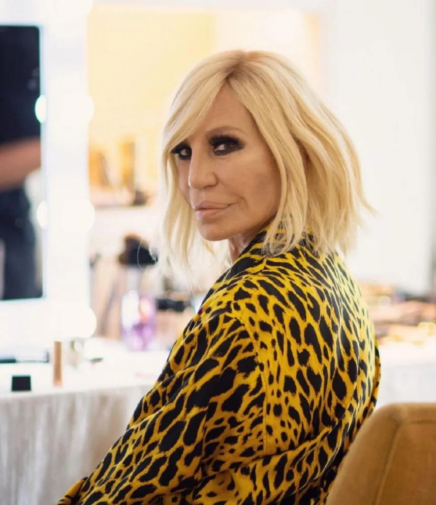 Donatella Versace (Fuente: Instagram)