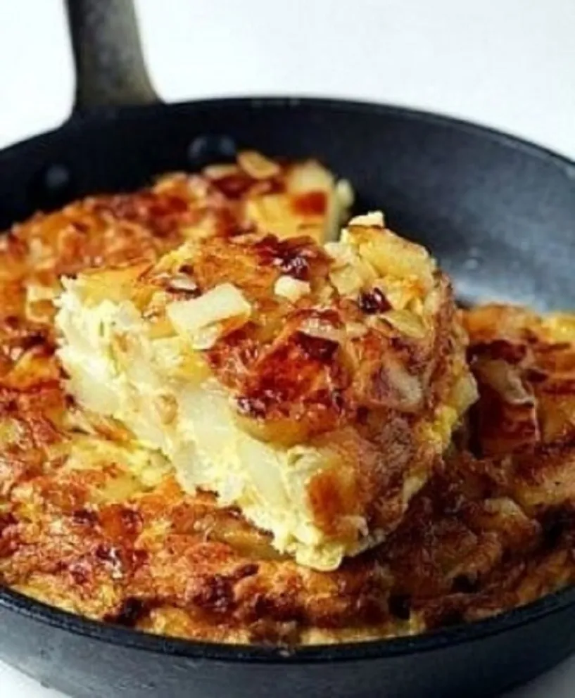 Tortilla de papa (Fuente: Instagram)