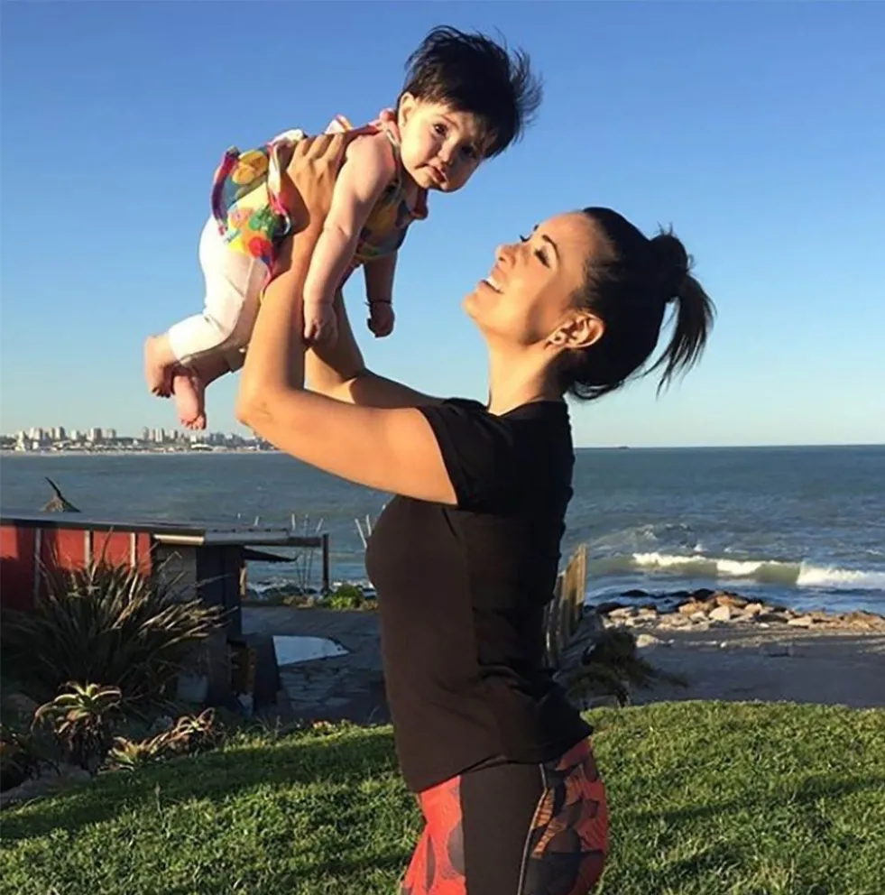 El terrible momento de Andrea Estevez (Instagram)