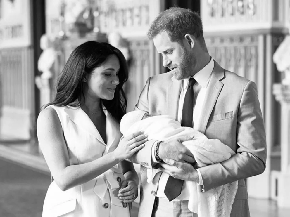Meghan Markle, el príncipe Harry y Archie: Fuente: Instagram.