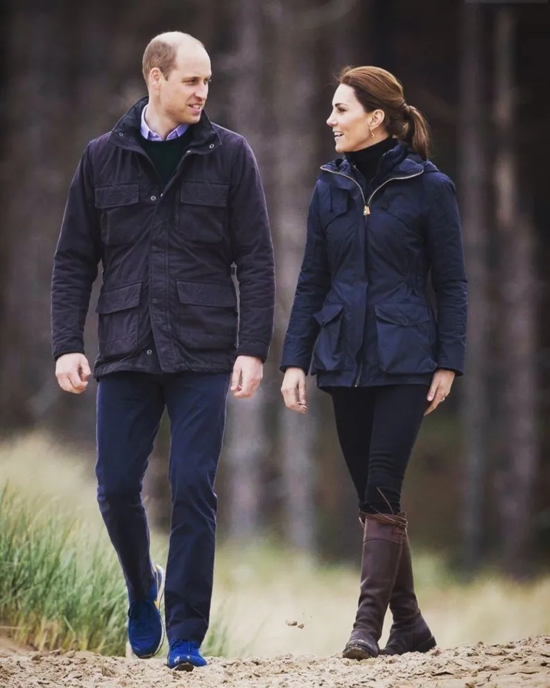 El príncipe William y la duquesa Kate Middleton. Fuente: Instagram