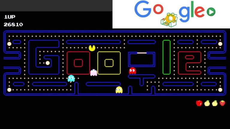 pacman 30th anniversary google Pac Man
