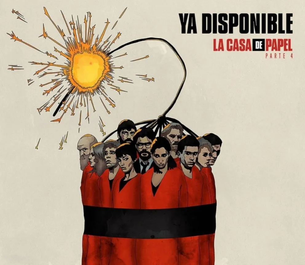 La casa de papel. Fuente: (Instagram)