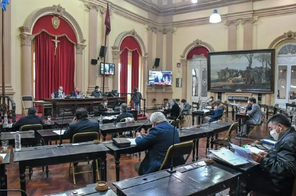 Cámara de Senadores. Fuente: Twitter