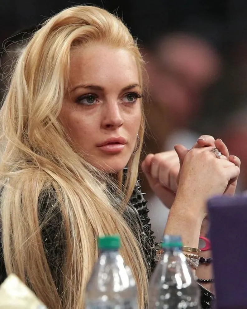 Lindsay Lohan. Fuente: Twitter. 