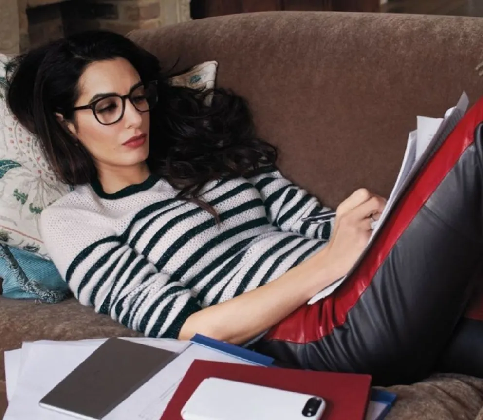 Amal Clooney. Fuente (Twitter)