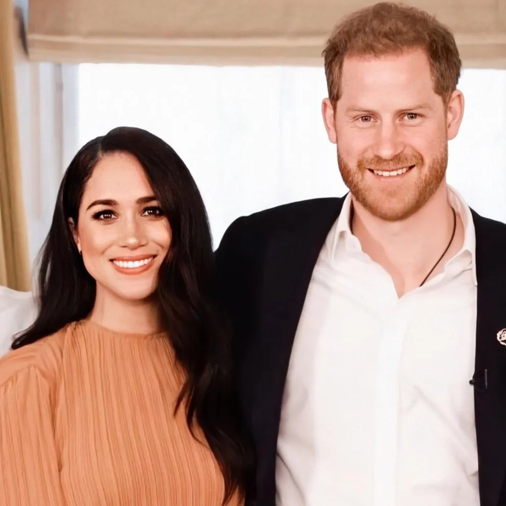 el príncipe Harry y Meghan Markle. Fuente: Twitter