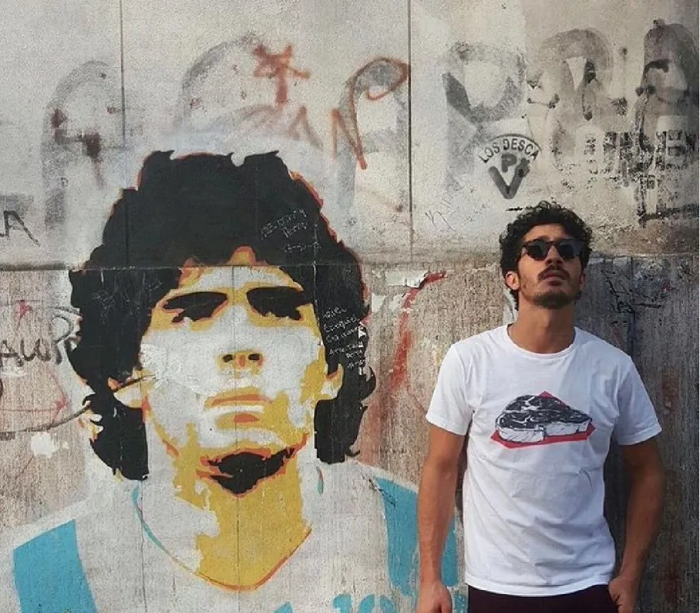 La foto candente del "Chino" (Instagram)